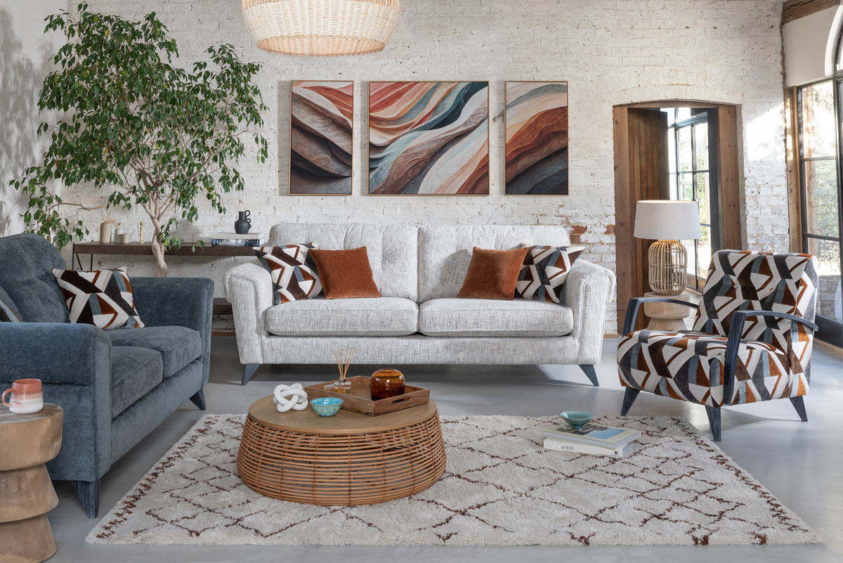 Nevada sofa range from Alstons Upholstery.
