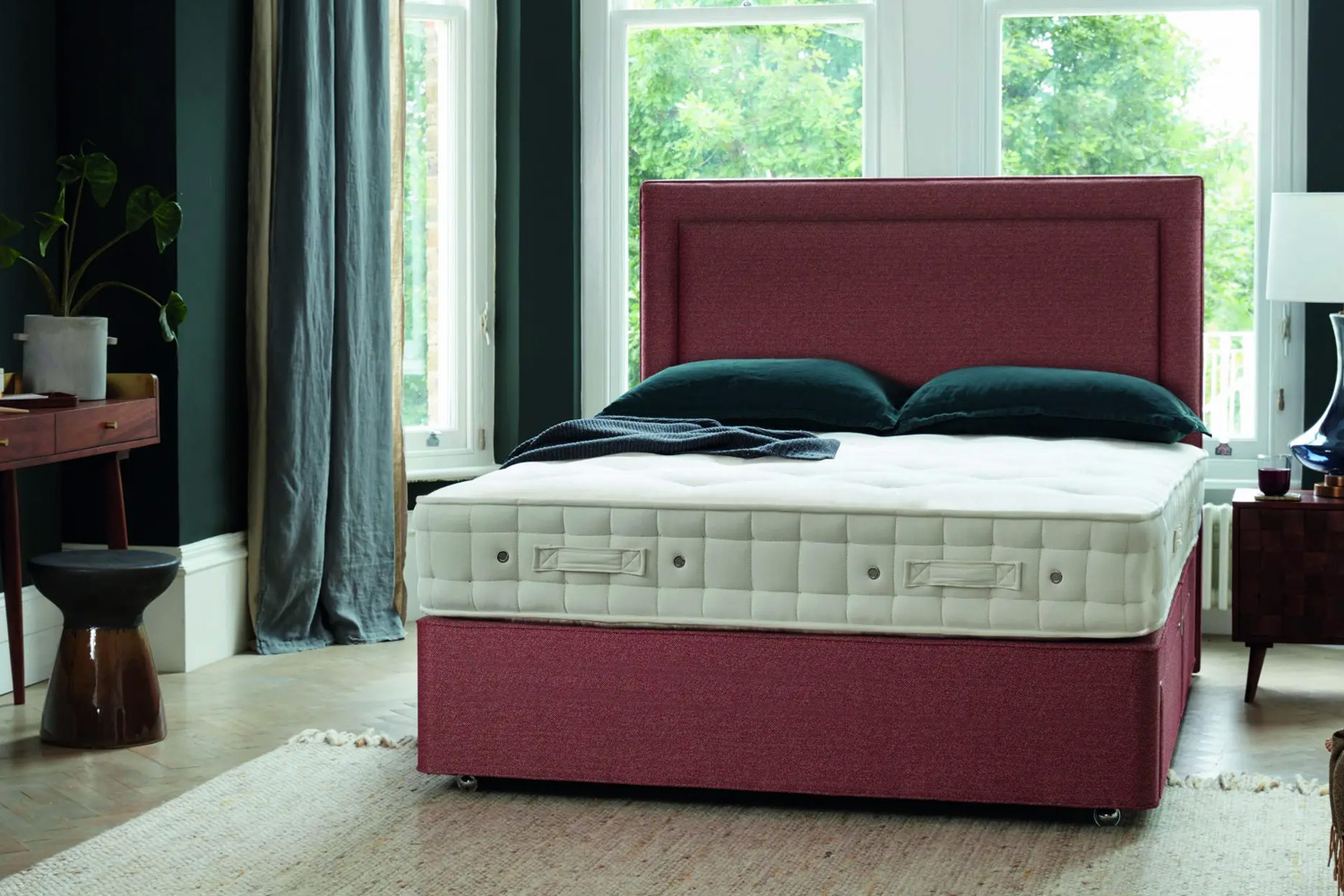 A Hypnos Bed from the Ortho 7 Range.