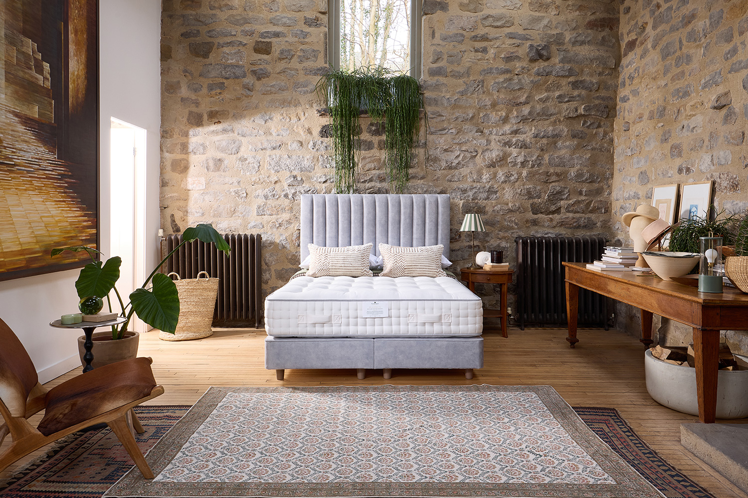 A Harrison Spinks bed from the platinium range.